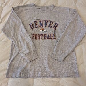 Youth Denver Broncos Long Sleeve Shirt